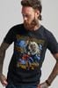 Superdry Black Iron Maiden x Limited Edition T-Shirt