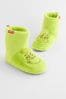 Grinch Green Warm Lined Slipper Boots