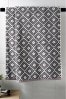 Black/White Diamond Geo 100% Cotton Towel