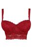 Pour Moi Red Strapless Rebel Longline Multiway Strapless Bra