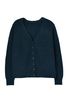 Joules Blue Rosy Reversible Cardigan