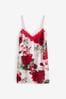 B by Ted Baker Pink Floral Satin Lace Slip Night sleeveless Dress