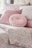 Blush Pink Laura Ashley ARIA Duvet Cover And Pillowcase Set