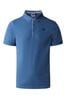 The North Face Blue Premium Pique Polo Shirt