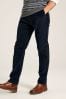 Joules Cord Navy Blue Straight Leg Corduroy Trousers