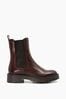 Dune London Brown Picture Boots