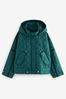 Forest Green Short Quilted Jacket