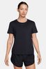 Nike Black One Classic Dri-FIT Short-Sleeve Fitness T-Shirt