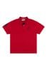 Pink U.S. Polo Assn. Mens Big & Tall Player 3 Logo Pique Polo Shirt
