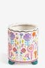 Lucy Tiffney Multi Floral Footed Plant Pot