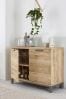 Light Bronx Oak Effect Small Sideboard