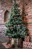 Ivyline Gold Metal Christmas Tree Skirt