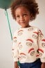 Teddybär - Pullover mit weihnachtlichem Motiv (3 Monate bis 7 Jahre)