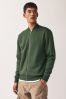 Khaki Green Jersey Bomber Jacket