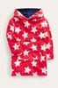 Boden Red Towelling Throw-On Poncho