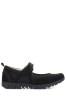 Pavers Black Ladies Touch-Fasten Mary Jane Shoes