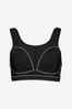 Black Next Active Sports High Impact Non Pad Bra