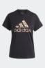 adidas Black Sportswear Animal Print Graphic T-Shirt