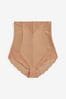 Nude Super High Waist Briefs Firm Tummy Control Shaping Briefs, Super High Waist Briefs