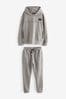 Baker by Ted Baker Grey Embossed Hoodie and Jogger Set