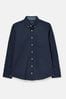 Navy Joules Oxford Long Sleeve Oxford Shirt