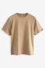 Stein - Reguläre Passform - Essential T-Shirt mit Rundhalsausschnitt, Regular Fit