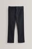 Navy Slim Waist School Formal Straight Trousers (3-17yrs), Slim Waist