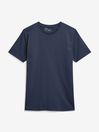 Blue Navy Slim Essential Crew Neck T-Shirt