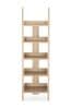Light Bronx Oak Effect Ladder Shelf
