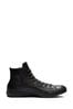 Converse Black Leather High Chuck Ox Trainers