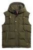 Superdry Green Everest Hooded Puffer Gilet