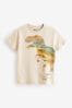 Neutral Dino Short Sleeve Graphic T-Shirt (3-16yrs)