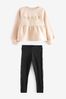 Baker by Ted Baker (12-18mths- 13yrs) Peplum stand Sweater And Legging Set