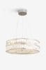 Clear Aria Chandelier Large, Large