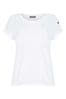Mint Velvet White Cotton Star T-Shirt