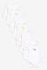 White Baby 7 Pack Long Sleeve Bodysuits (0mths-3yrs)