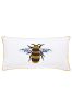 Joules Cotton Lined Botanical Bee Cushion