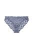 Silver Blue High Leg Comfort Lace Knickers