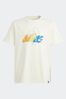 adidas White Sportswear Table Illustrated Graphic T-Shirt