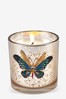 Silver Enchanted Orchard Butterfly Candle