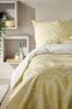 Vantona Linear Leaves Duvet Cover and Pillowcase Set