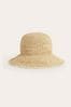 Boden Natural Raffia Bucket Hat