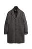 Superdry Grey 6-In-1 Wool Herringbone Town Coat