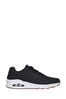 Skechers Black/White Uno Stand On Air Trainers
