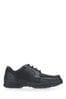 Start-Rite Dylan Black Leather Lace Up School Shoes Wide Fit