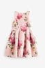 Pink Baker by Ted Baker Floral Airtex Scuba Dress