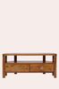 Laura Ashley Honey Gold Balmoral 2 Drawer Corner TV Stand