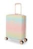 Dune London Pink Olive Cabin Suitcase