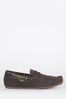 Barbour® Brown Porterfield Suede Slippers