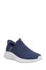Skechers Blue Ultra Flex 3.0 Smooth Step Wide Trainers